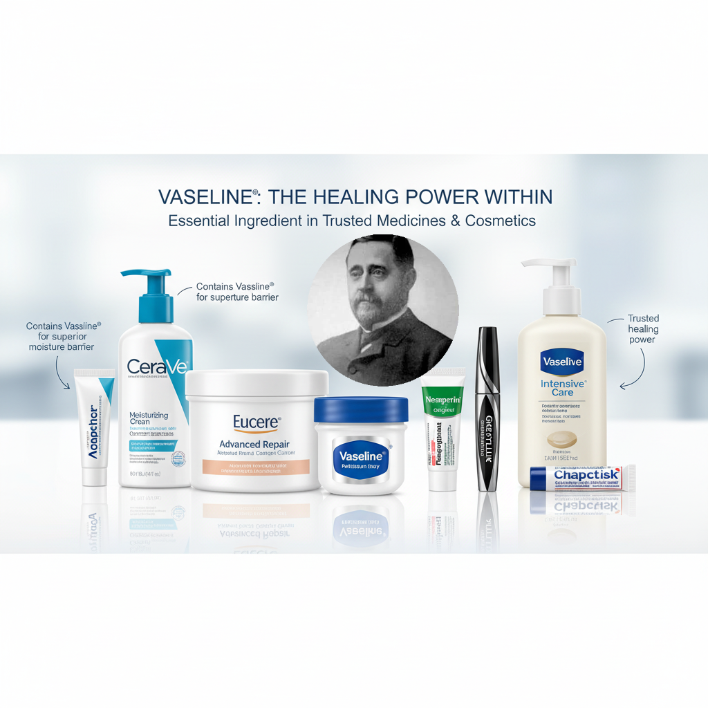 从曾经石油业的废物到现代医药化妆品业的宠儿：凡士林的进阶史